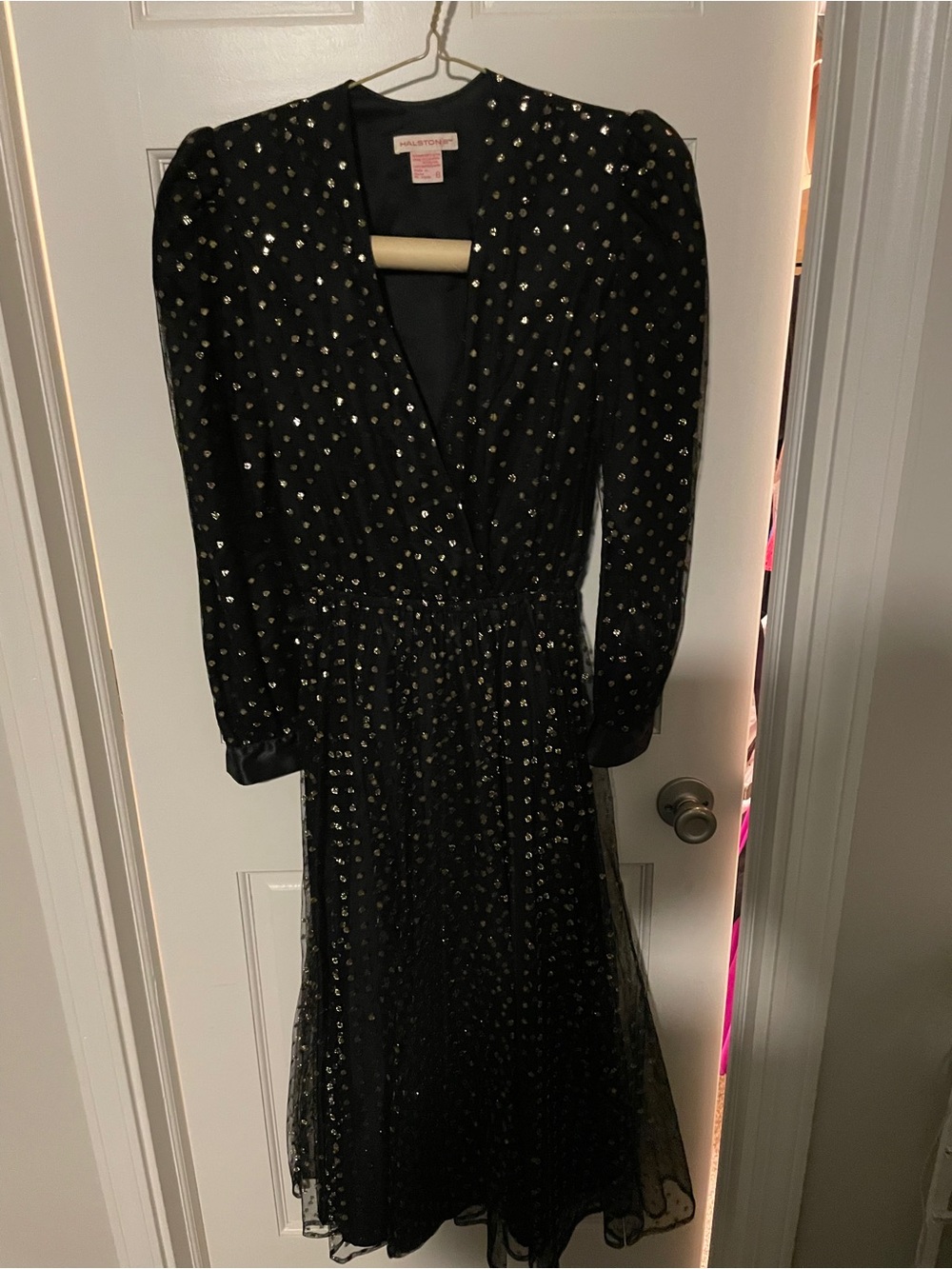 Vintage Halston Heritage III Sleeve Dress